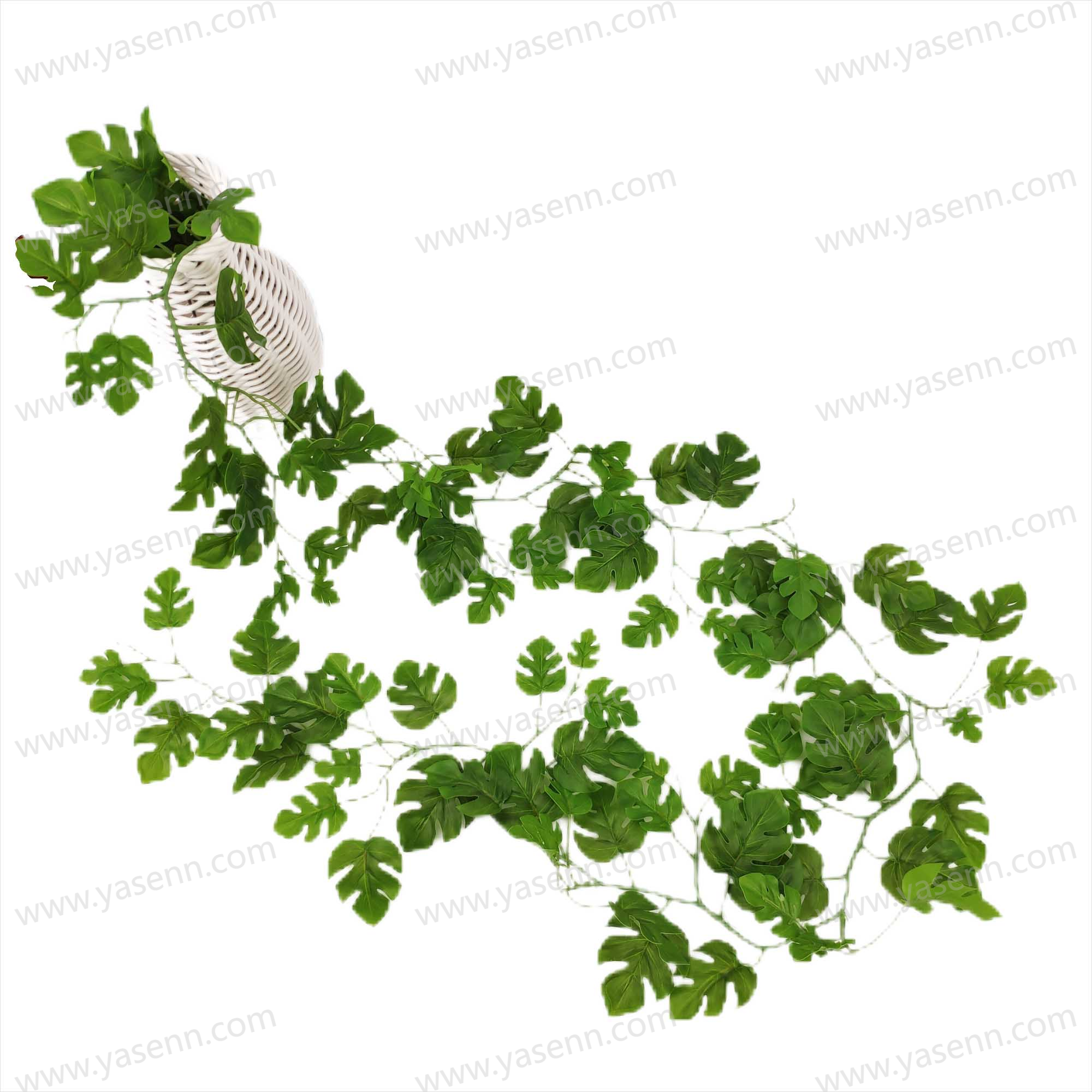 180CM RUBBERIZED 115PCS LEAVES YSG23140 