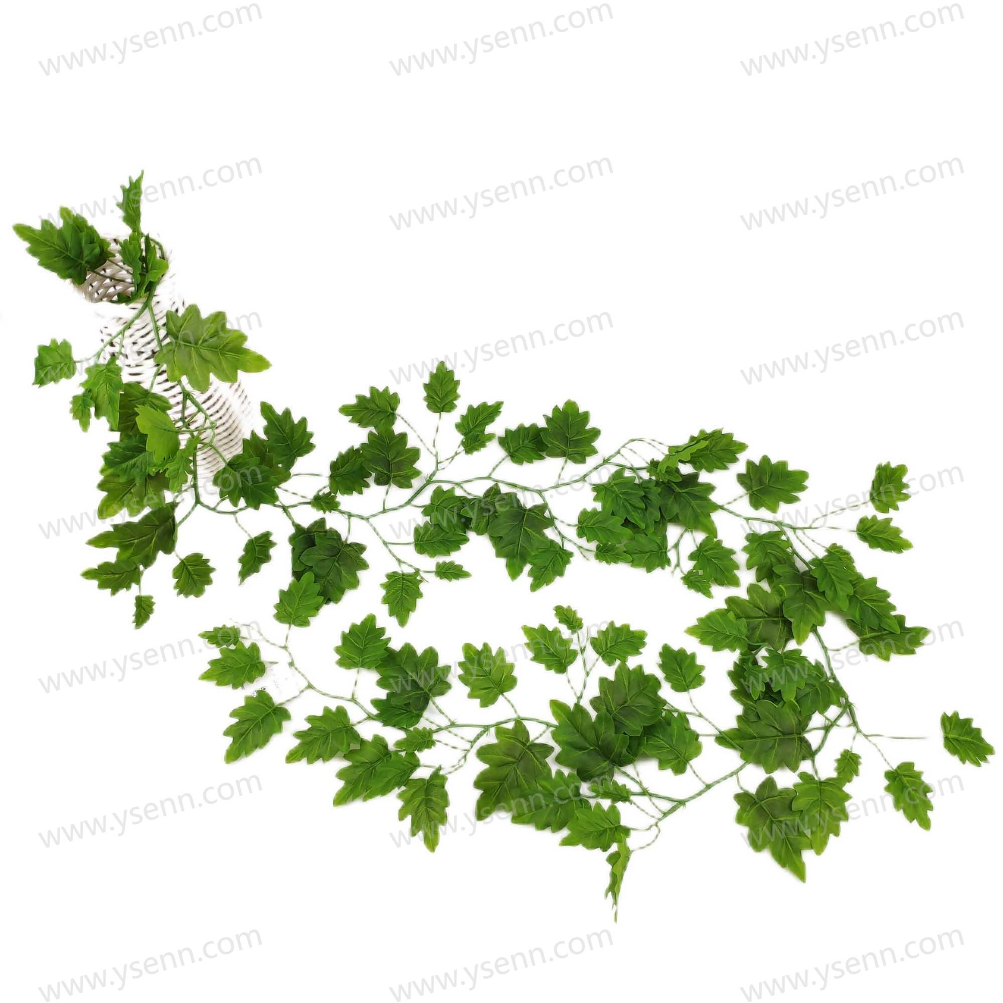  180CM RUBBERIZED FABRIC 115PCS LEAVES YSG23141 