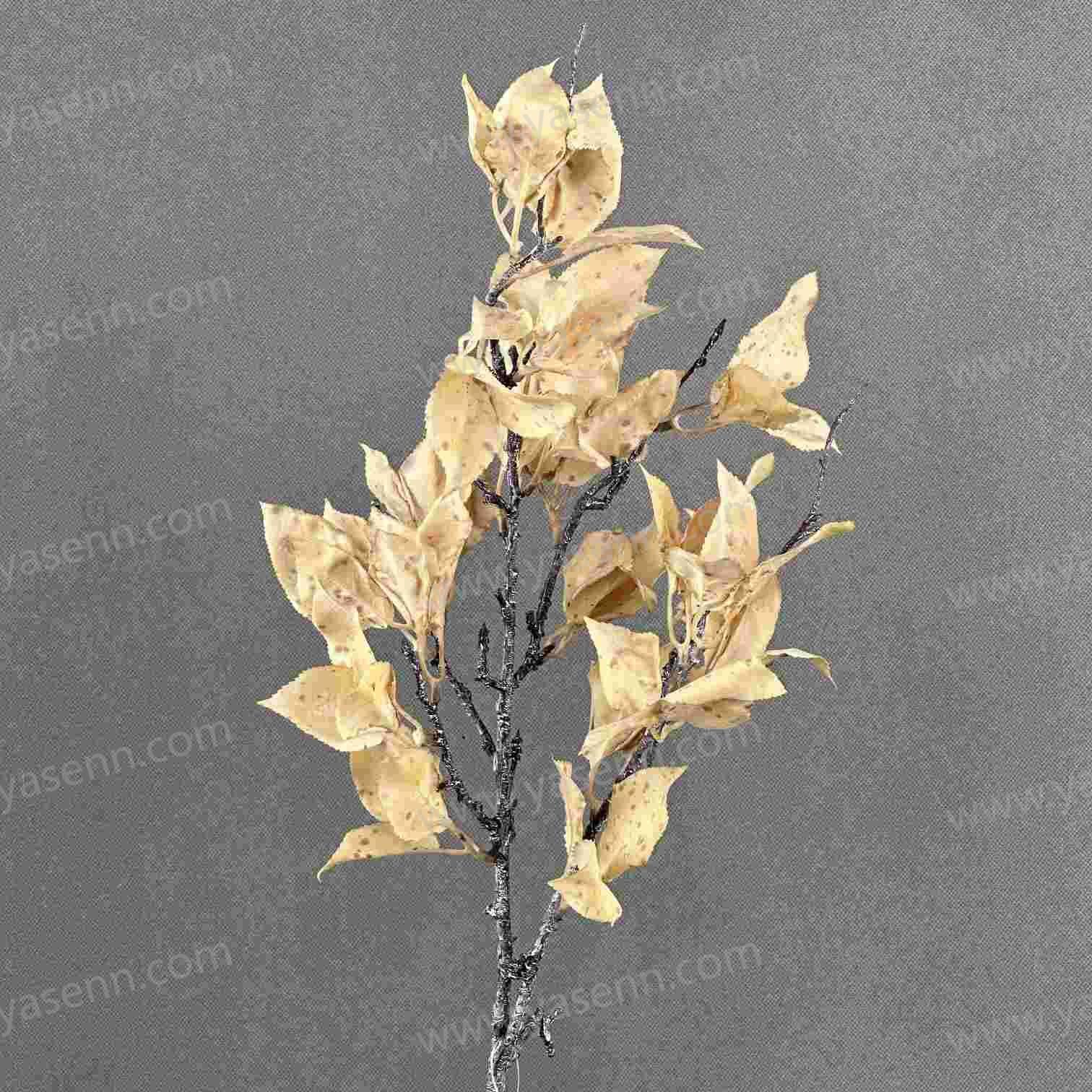 83CM SINGLE STEM OF APPLE LEAVES YSL24038