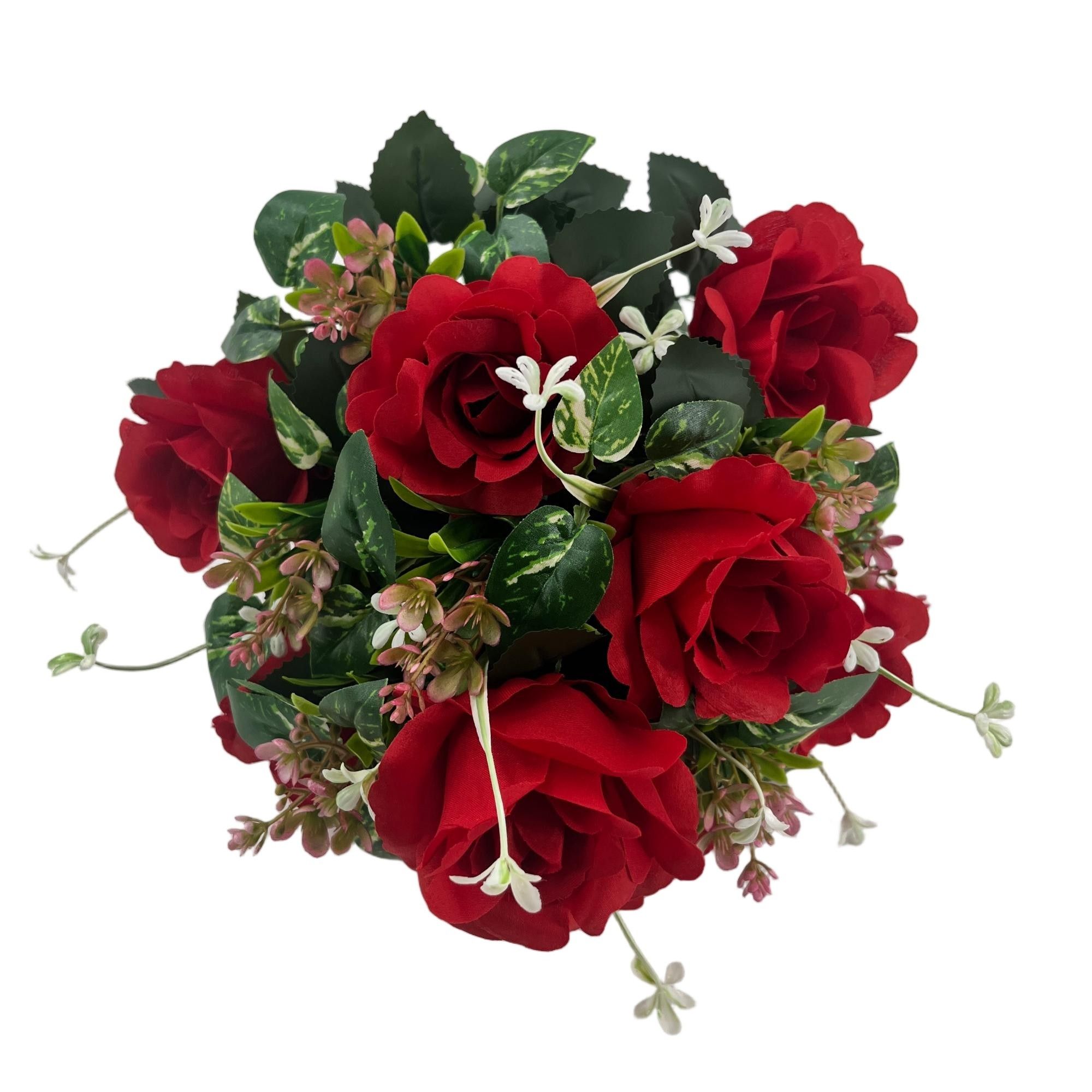Artificial Rose Bouquet 49cm Tall 18 Branches  YSB25238
