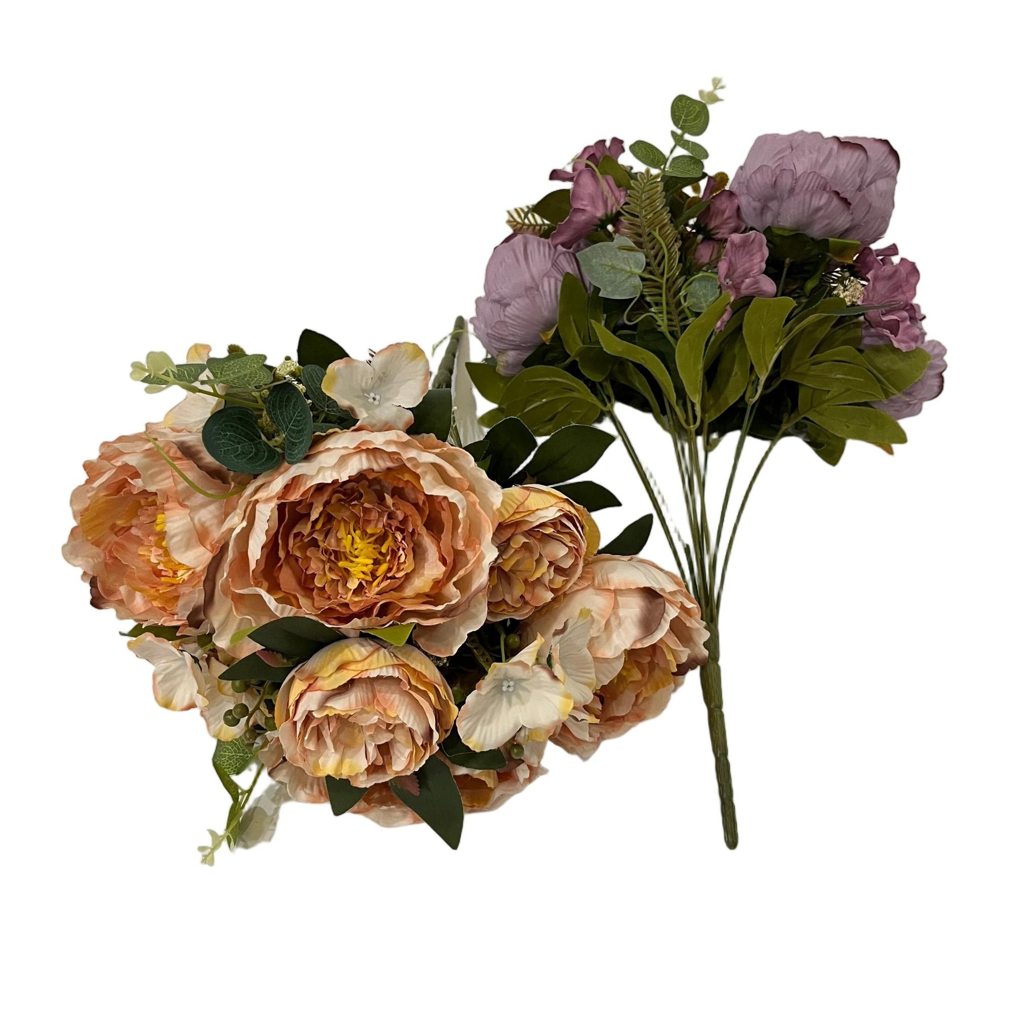 Peony Hydrangeas Bouquet Height 48CM 12 Branches YSB25174