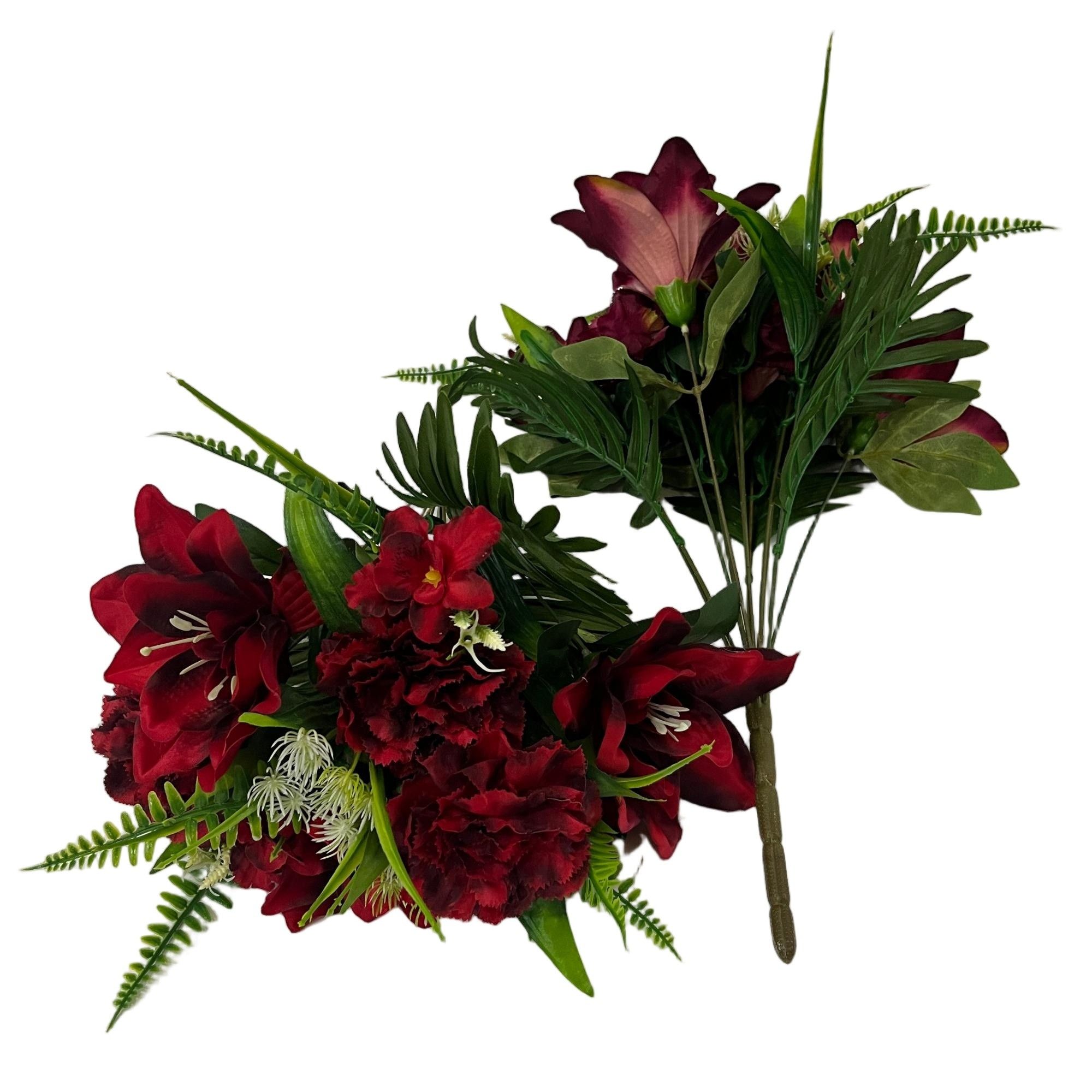 Artificial Carnations Bouquet 48cm Tall 12 Branches  YSB25172