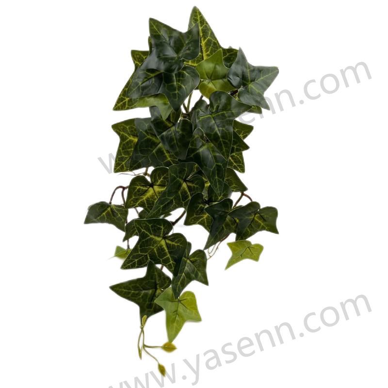 YSG23095 HEIGHT  45CM/ WEET POTATO LEAF/ RUBBERIZED FABRIC/28  LEAVES artificial plant