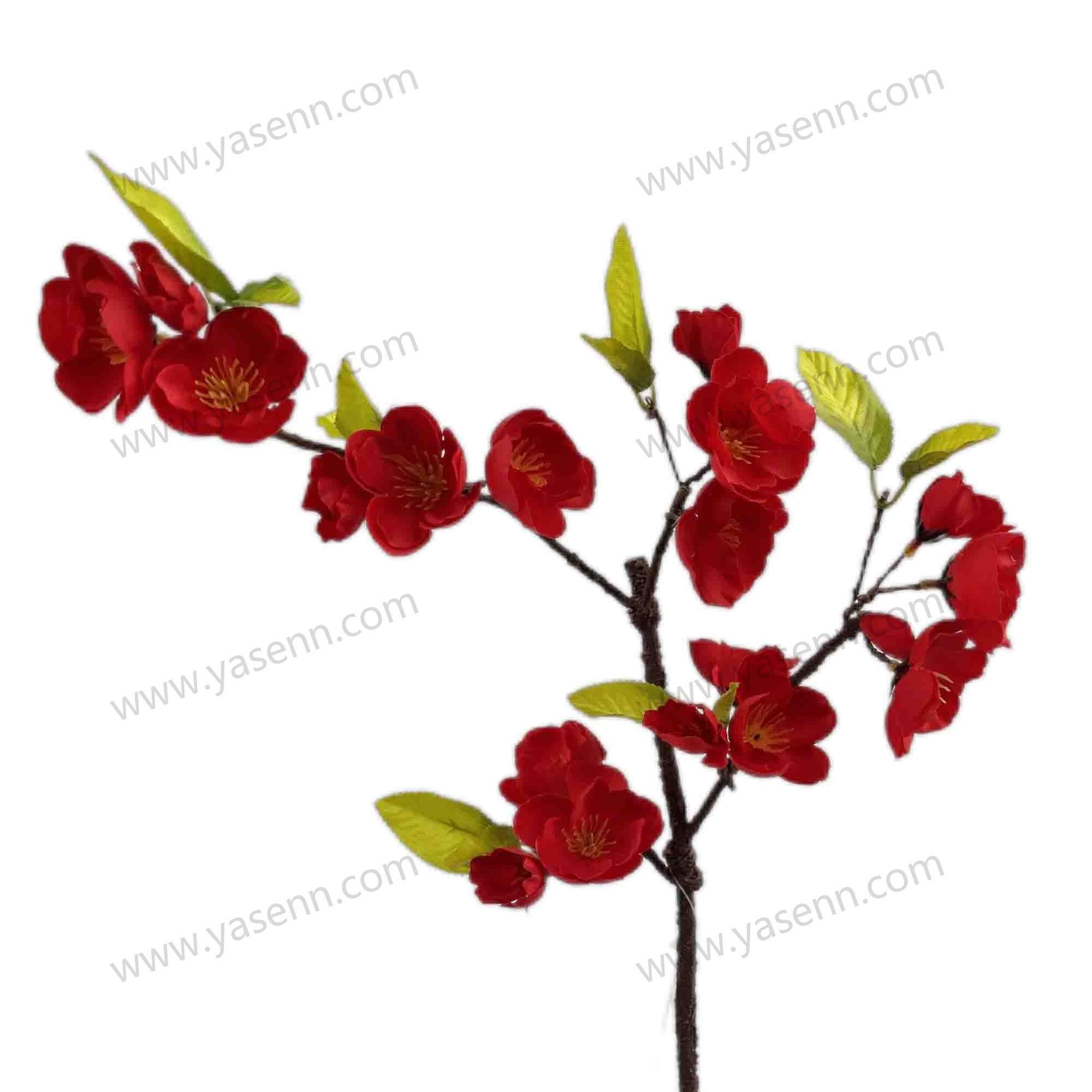 YSZ20004 61CM peach blossom/  artificial flower