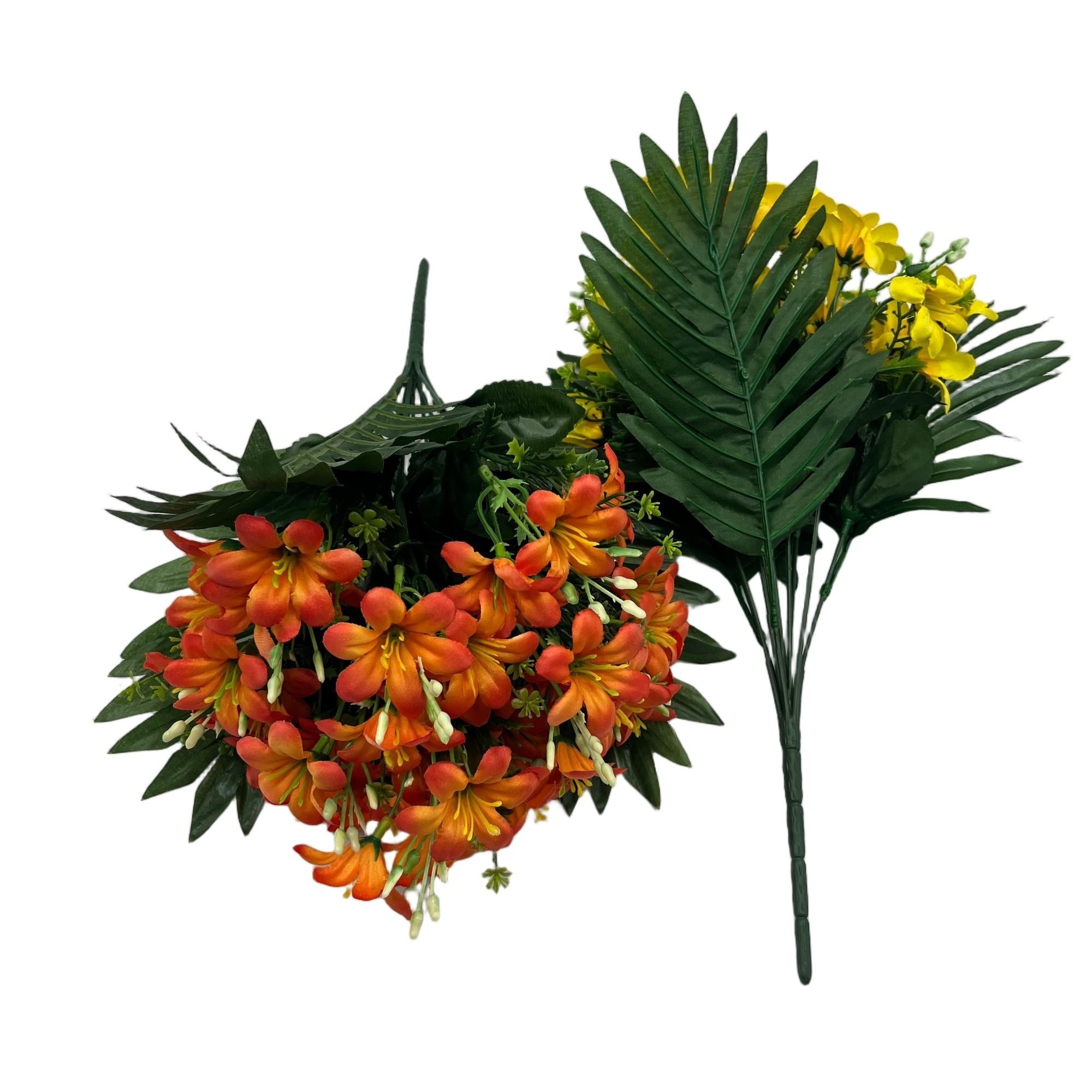 Elegant Artificial Orchid Bouquet 10 Stems 40cm Tall YSB25069