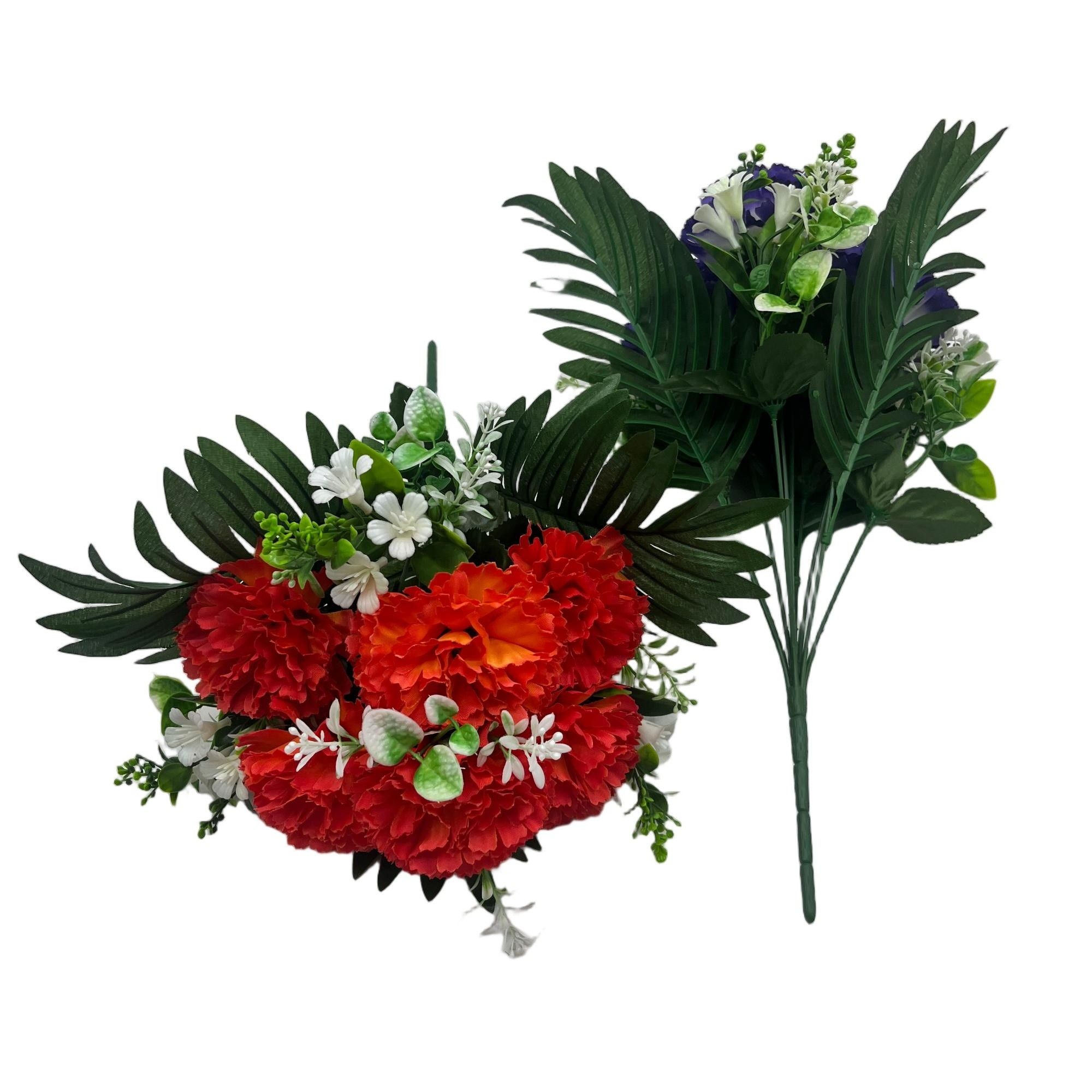 Artificial Spray Lilac Bouquet 10 Branches 40cm Faux Silk Flowers Decor YSB25087