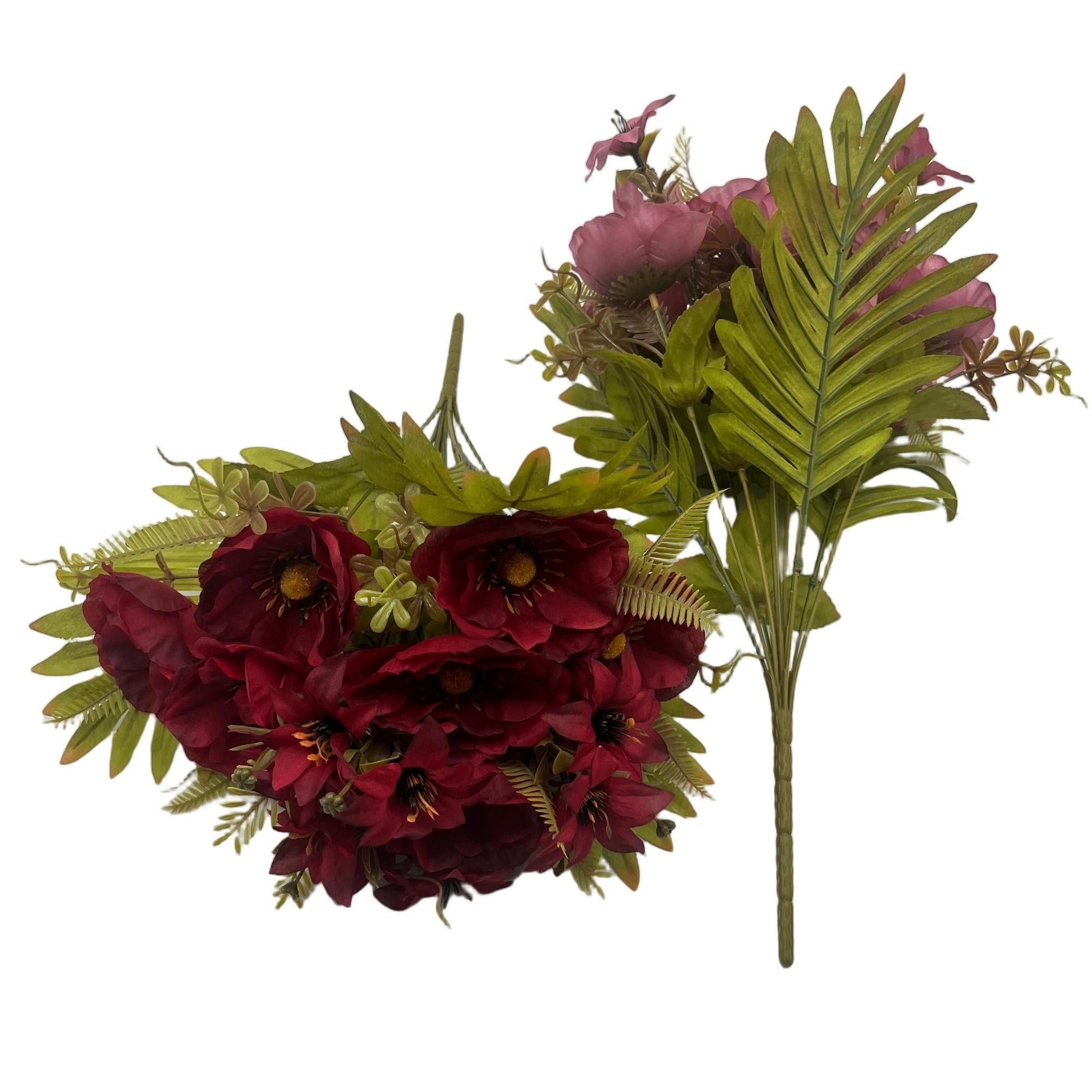 Realistic Chrysanthemum Bouquet 12 Stems 42cm Artificial Flowers YSB25115