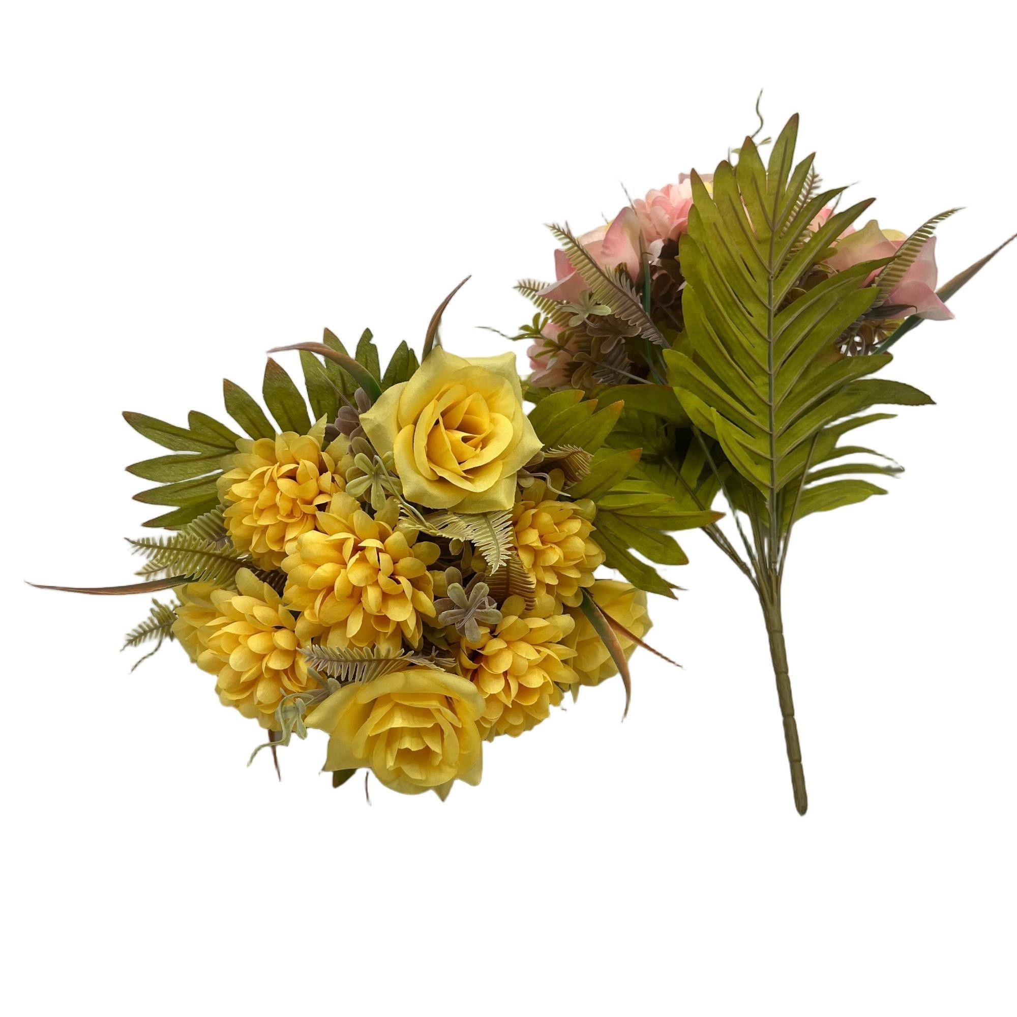 Artificial Orchid Arrangement Bouquet 10 Branches 44cm Height YSB25128