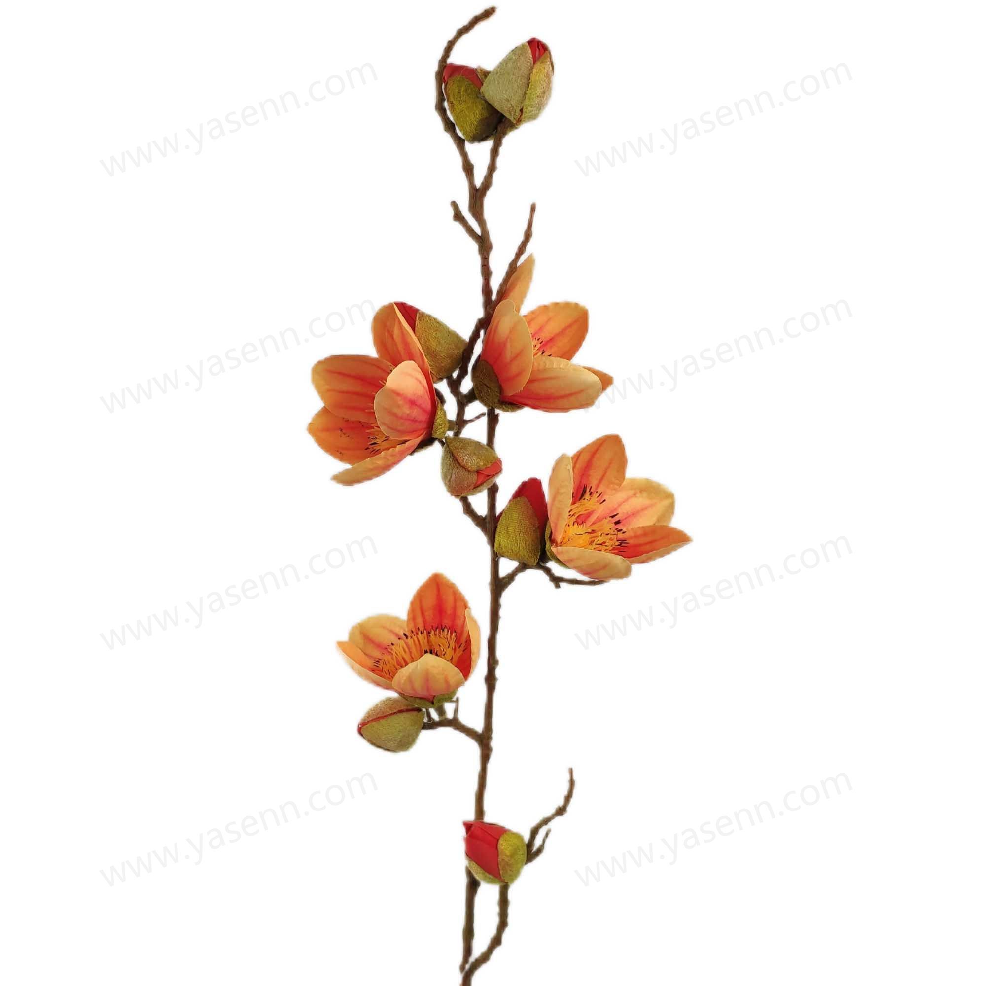 YSS23443 90CM Bombax ceiba ARTIFICIAL FLOWER