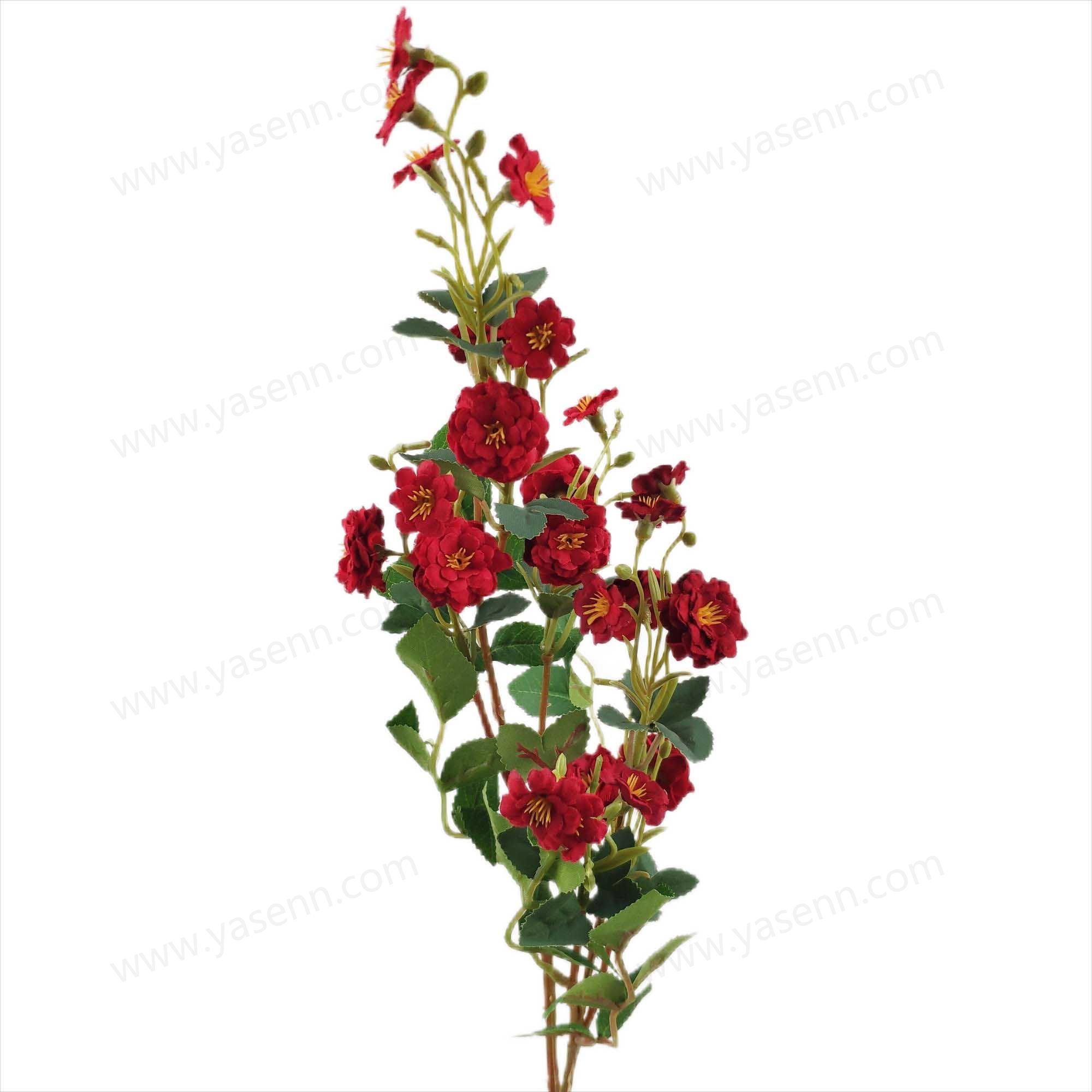 YSS23445  75CM 2 Rose  ARTIFICIAL FLOWER