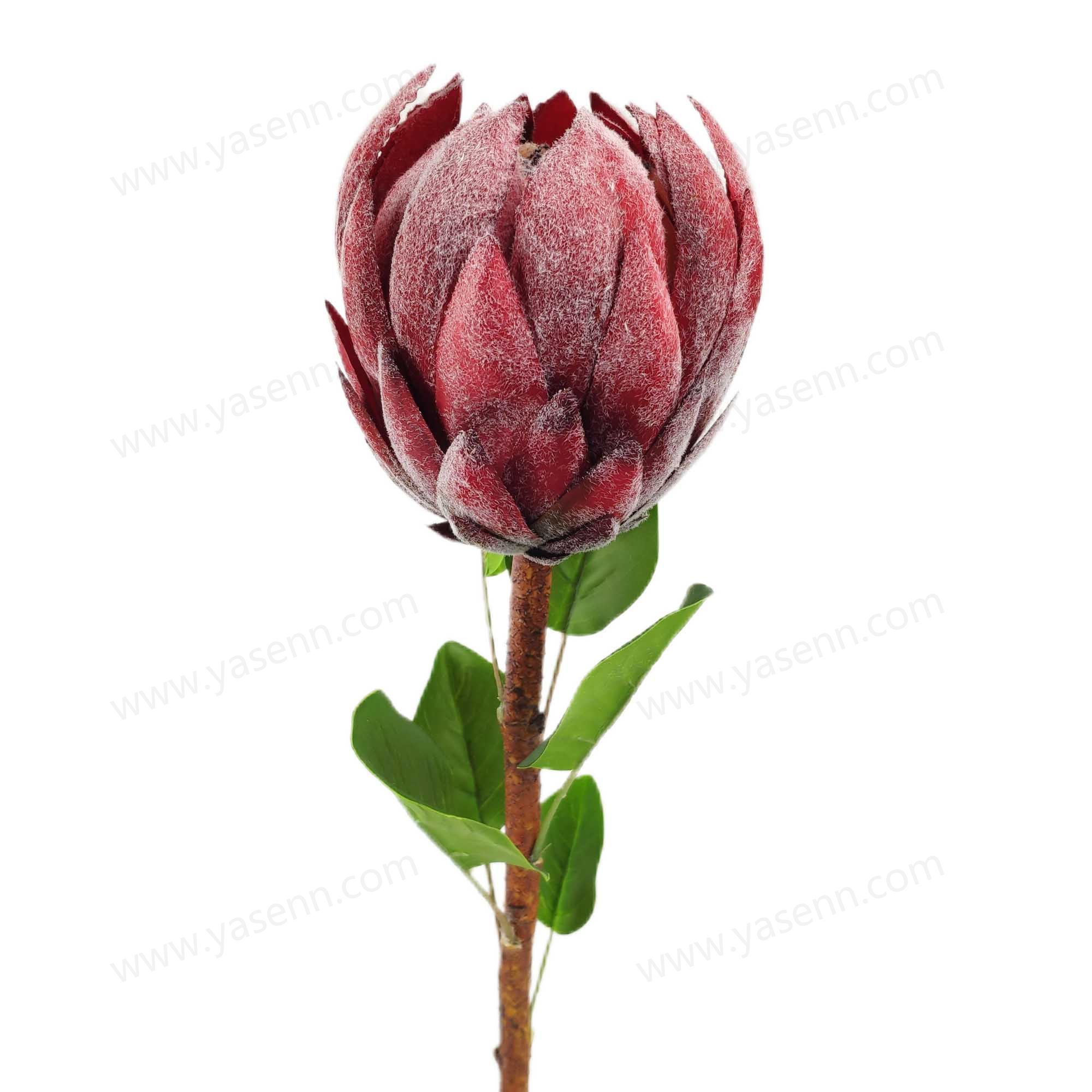 YSS23448  73CM Protea cynaroides  ARTIFICIAL FLOWER