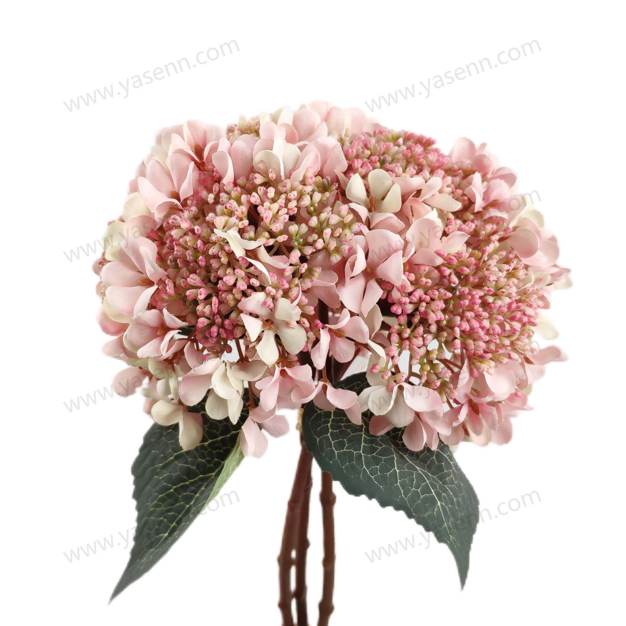 HEIGHT 32CM HYDRANGEA  ARTIFICIAL FLOWER YSB23505